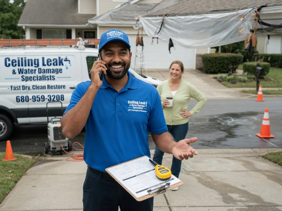 Ceiling Leak Cleanup Dayton, ME FAQs